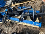 Hydraulic Auger Skid Loader Attachment Set, Includes 8