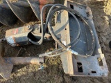 SKIDSTEER HYD. AUGER