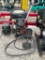 Twin cyl. air compressor w/ lineshaft