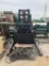 Hydr. Pallet Stacker run 15' track w/ lift mask