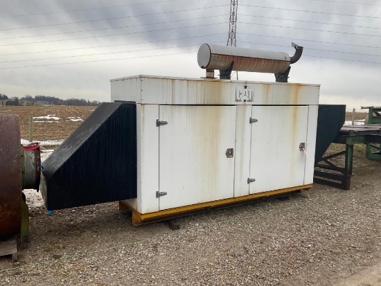 CAT 3306 Generator, 100 KW natural gas genset, good runner, some blowby