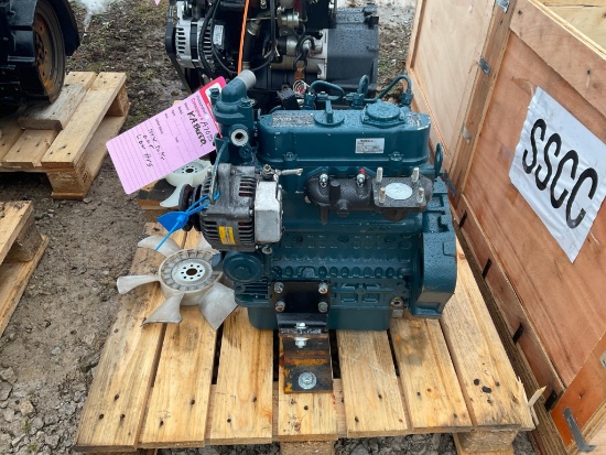 Kubota D902 Diesel 3 cyl. fan to flywheel new take out