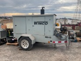 Winco Portable Generator, MD45, 4052 hrs., 240/480V, 4039 John Deere Diesel