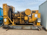 Caterpillar 3412STD 8465hrs, Model SR4, natural gas generator, 385kw