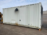1993 Caterpillar 3412 600kw Generator w enclosure, diesel, 18,866hrs