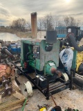 John Deere Power Unit w/ Wheels 40 KW Generator. 480-v Runs Good. Diesel