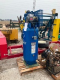 Quincy Tank Air compressor 60 gal., compression works, shutoff switch needs repair, elec., 5hp