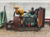 8 Cyl. Detroit Power Unit. W/ Clutch. Runs
