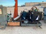 Iveco Diesel 54HP w Perco hyd pump and 10HP air comp., everything on 1 stand, runs good