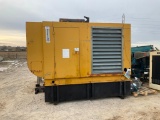 100kW KatoLight Genset w/ enclosure, 2314 hrs., 6cyl Perkin, diesel, new inj. pump w/ 300hrs.