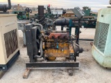 John Deere 4039D Diesel 4cyl motor w/ clutch-radiator