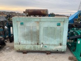 Onan D4J 45kW Genset w enclosure, 6cyl inline, gas, 1078 hrs.