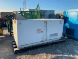 Magnum 35kW Genset w enclosure, has selector 1-3ph, 1320 hrs, Kubota 3600 diesel nice running unit