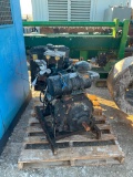 Kubota diesel 4cyl. power unit w clutch, 13047 hrs., runs but needs tune up