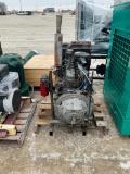 4cyl. Power Unit w/ clutch, diesel, 5000 hrs. since rebuilt, 5158 hrs.