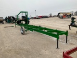 2023 Timber Male Bandsaw cur 20' log, 23 hp Vanguard motor, gas, like new