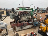 Model 7346196, 3200 hours, 140hp, hyd 300 gal tank on frame w/ motor, 6cyl Deutz, hyd pumps