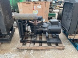 15kw Genset 4 cyl. Ford, Nat Gas, 3575 hrs.