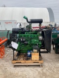 6cyl John Deere Power Unit, 185hp, diesel, 5814hrs., runs good, few oil leaks