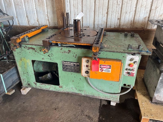 Peddinghaus Rebar Bending Machine, 3ph, 220v