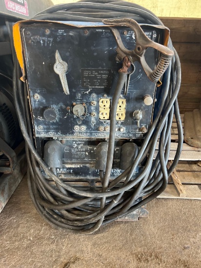 Miller Model 250G Portable Welder, 202hrs