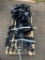 New Unused MIVA 9 Pc Mini Excavator Attachment Set