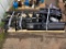 New Unused MIVA 9 Pc Mini Excavator Attachment Set