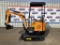 New Unused MIVA Model VA15 Mini Excavator, 13.5 Hp Gas Engine, Dozer Blade, 16