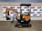 New Unused MIVA Model VA16S Mini Excavator, 13.5 Hp Gas Engine, Dozer Blade, 16