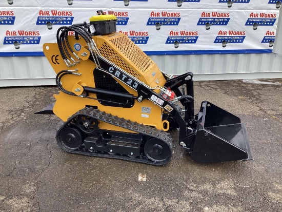 New Unused AGT Model CR23 Compact Track Loader, 32" Bucket, 23 Hp Gas Engine, Aux. Hydraulics
