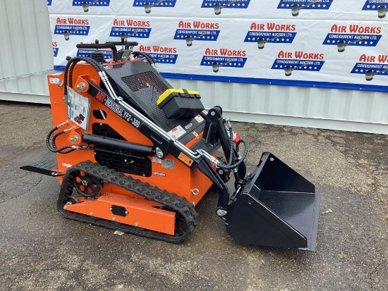 New Unused AGT YF2-380 Compact Track Loader, 15 Hp gas Engine, 32" Bucket, Aux. Hydraulics