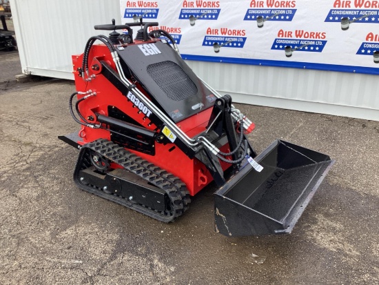 New Unused EGN Model EG360T Skid Loader with 41" Bucket, Aux. Hydraulics, Rubber Tracks, Elec. St...