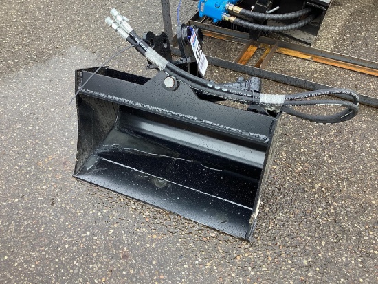 New Unused MIVA 24" Tilting Mini Excavator Bucket