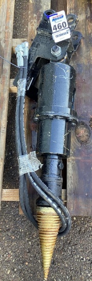 New Unused MIVA Hydraulic Wood Drill Mini Excavator Attachment