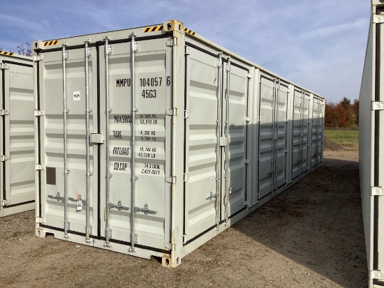 New 1 Trip CTN High Cube Multi Door 40' Shipping Container