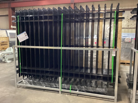 New Unused FENS Model FEN20 Galvanized Steel Fence, 200 Ft,