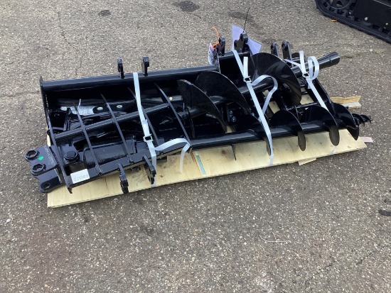 New Unused MIVA 8 Pc Mini Excavator Attachment Set