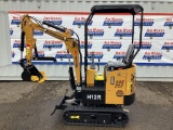 New Unused AGT Model H12R Mini Excavator, Gas Engine, 14