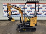 New Unused AGT Model H12R Mini Excavator, Gas Engine, 14