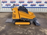 New Unused AGT Model QHT500FL Stand on Self Loading Crawler Dumper, Briggs and Stratton