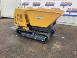 New Unused EGN Model EG-X1200 Track Mud Buggy, Rotating Dumper, 13.5 Hp Gas Engine