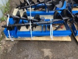 New Unused GiYi Hydraulic Auger Skid Loader Attachment Set, 8