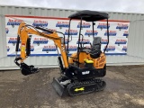 New Unused MIVA Model VA15P Mini Excavator, 16