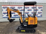 New Unused MIVA Model VA15 Mini Excavator, 16
