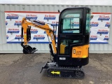New Unused Miva Model VA13C Mini Excavator, Enclosed Cab, Aux. Hydraulics, 13.5 Hp Gas Engine