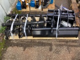 New Unused MIVA 9 Pc Mini Excavator Attachment Set