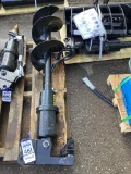 New Unused MIVA Hydraulic Auger Mini Excavator Attachment with 12