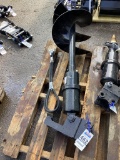 New Unused MIVA Hydraulic Auger Mini Excavator Attachment with 16