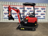 New Unused MIVA Model VA20 Mini Excavator, Kubota Diesel Engine, Dozer Blade, 16