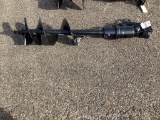 New Unused MIVA Hydraulic Auger Mini Excavator Attachment, 12